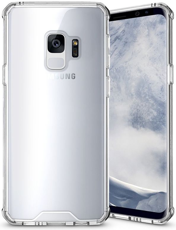 Samsung Galaxy S9 Hybrid Armor Backcover Transparant afbeelding 1