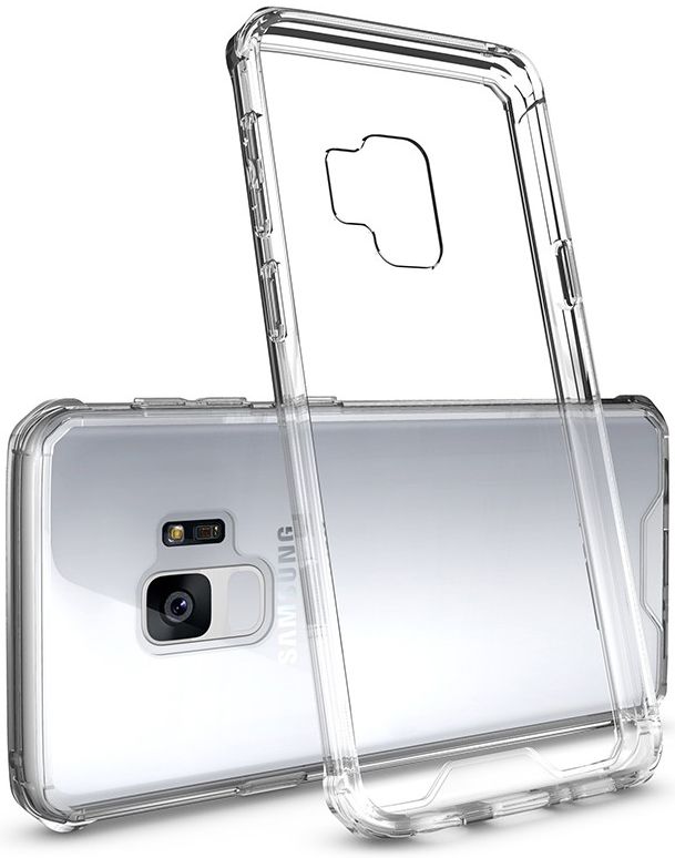 Samsung Galaxy S9 Hybrid Armor Backcover Transparant afbeelding 2