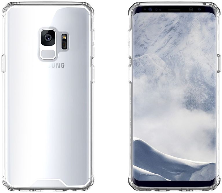 Samsung Galaxy S9 Hybrid Armor Backcover Transparant afbeelding 4