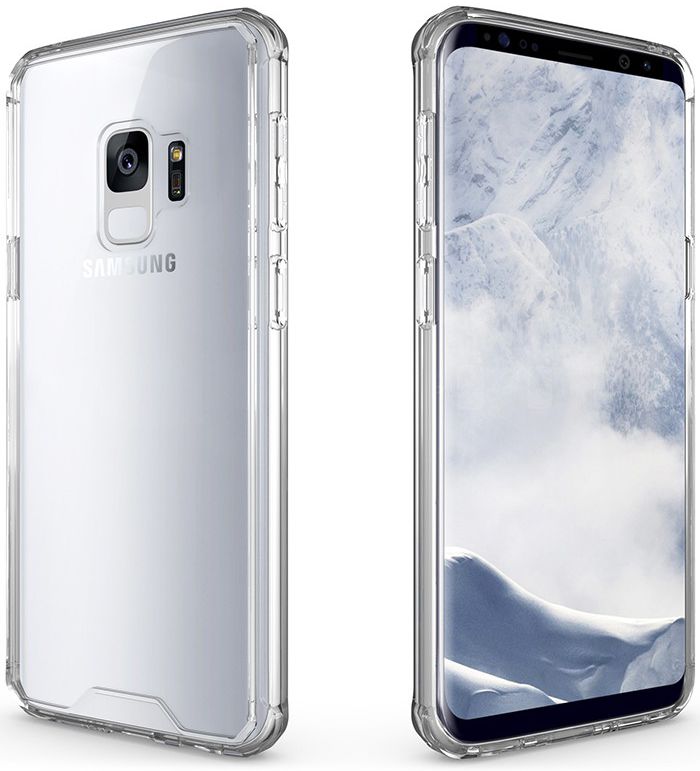 Samsung Galaxy S9 Hybrid Armor Backcover Transparant afbeelding 5