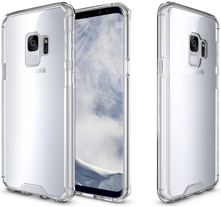 Samsung Galaxy S9 Hybrid Armor Backcover Transparant afbeelding 6