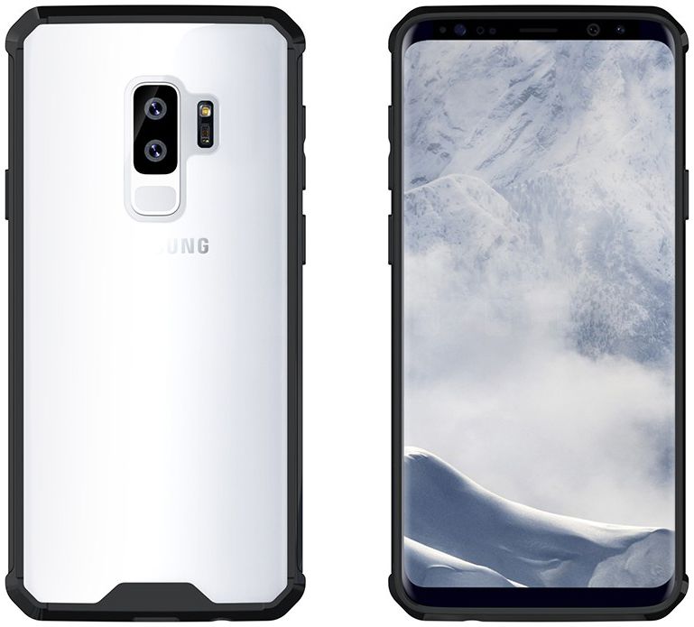 Samsung Galaxy S9 Plus Hybrid Armor Backcover Zwart afbeelding 4