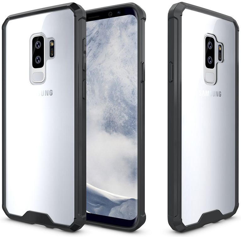 Samsung Galaxy S9 Plus Hybrid Armor Backcover Zwart afbeelding 6