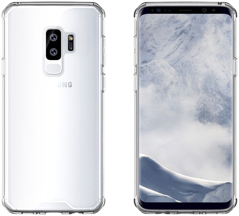 Samsung Galaxy S9 Plus Hybrid Armor Backcover Transparant afbeelding 4