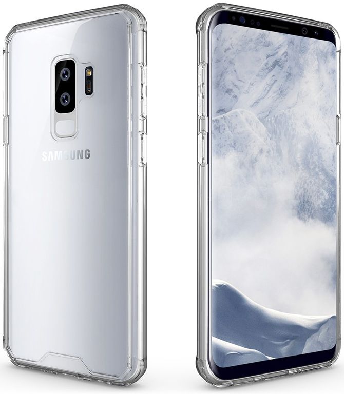 Samsung Galaxy S9 Plus Hybrid Armor Backcover Transparant afbeelding 5