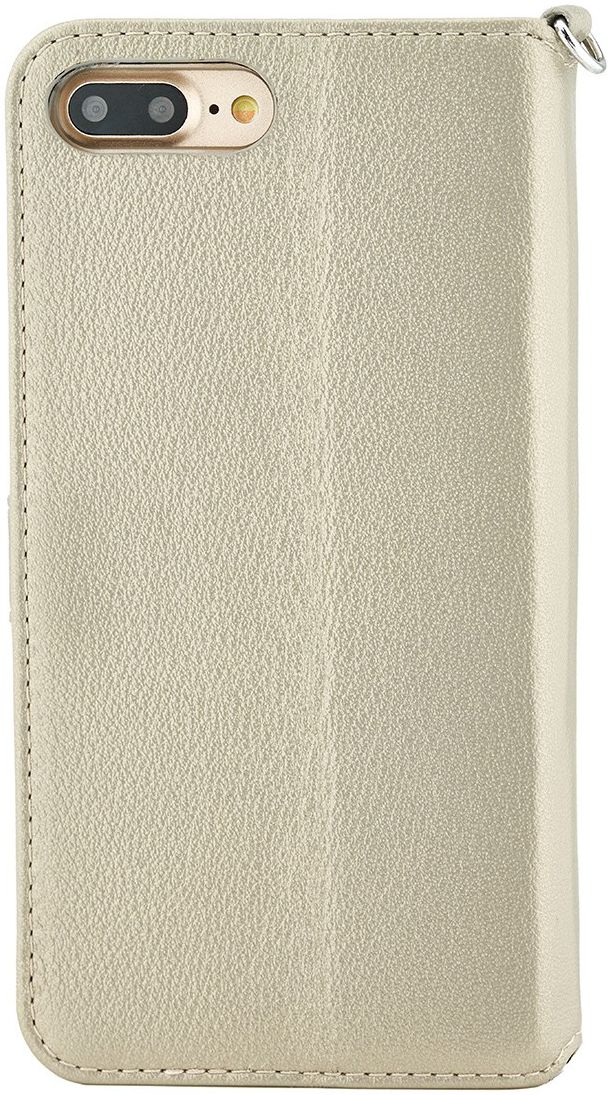 Valenta Booklet Premium Hoesje Leer iPhone 7 / 8 Plus Goud afbeelding 4