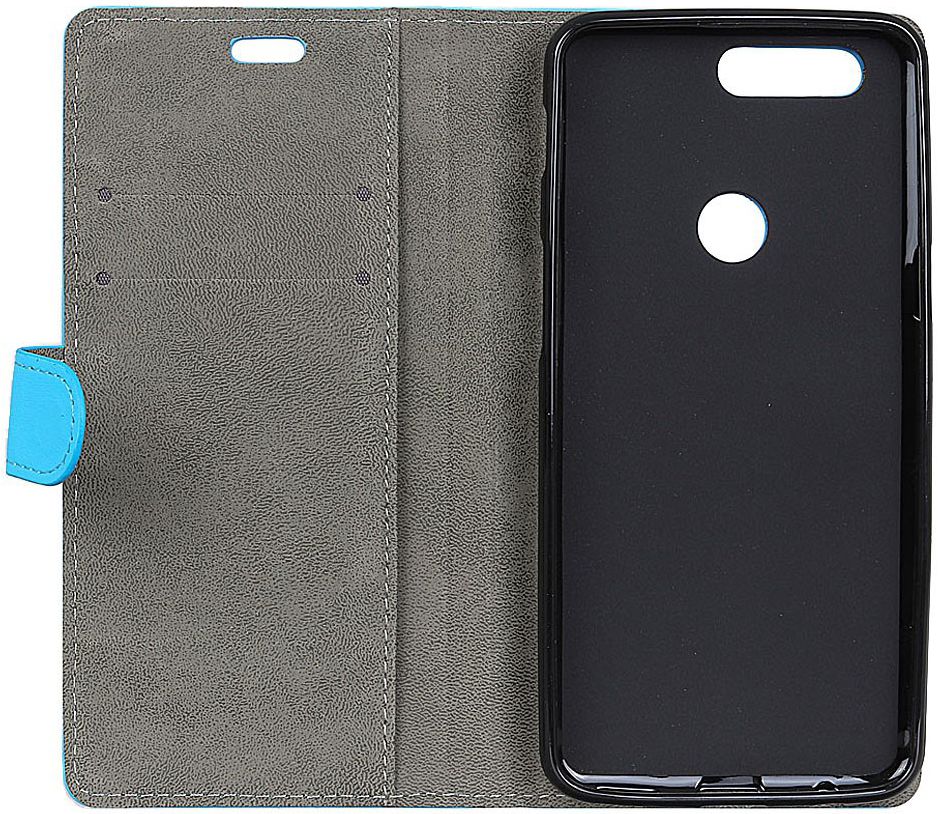 Huawei P Smart Hoesje met Kaarthouder Blauw afbeelding 7