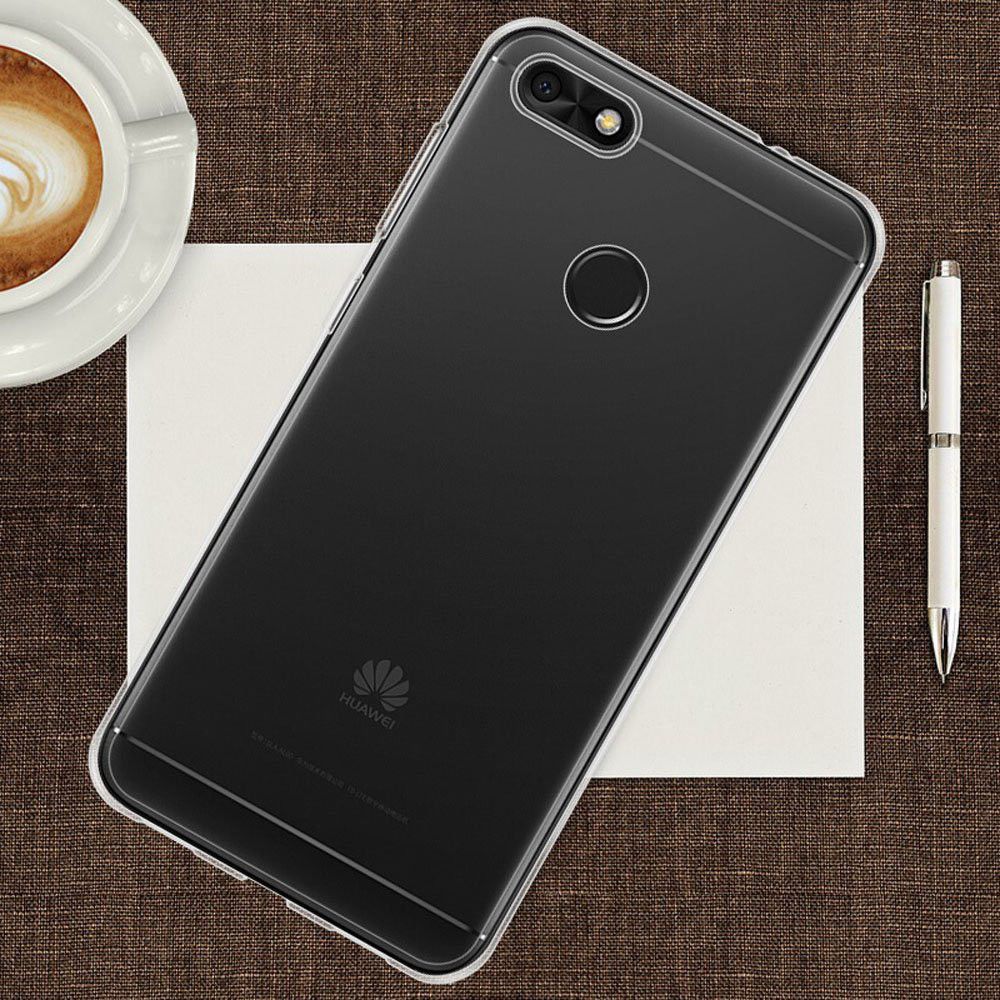 Transparant Huawei P Smart Hoesje Dun TPU afbeelding 5