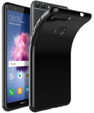 Huawei P Smart TPU Hoesje Zwart Hoesjes