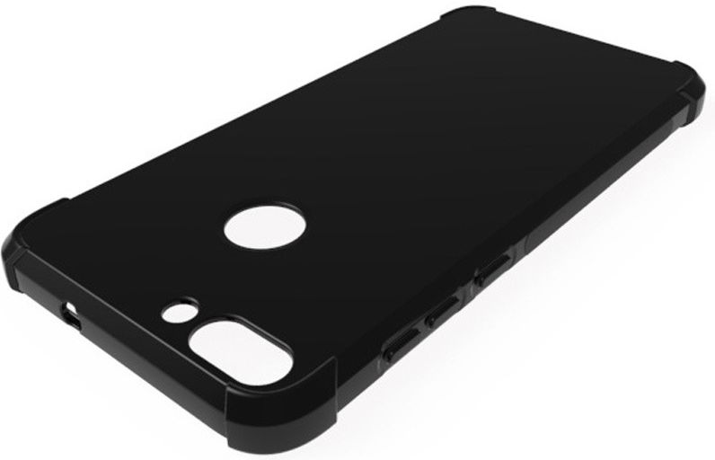 Huawei P Smart Schokbestendig TPU Hoesje Zwart afbeelding 4