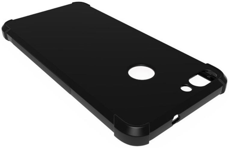 Huawei P Smart Schokbestendig TPU Hoesje Zwart afbeelding 5