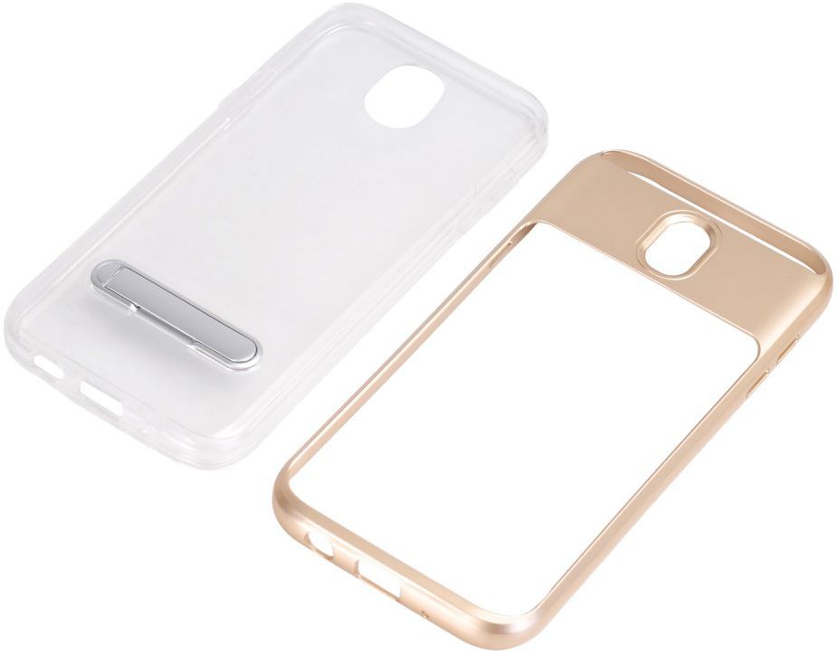 Hybride Samsung Galaxy J5 2017 Hoesje Goud afbeelding 8