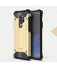 Samsung Galaxy S9 Plus Hoesje Shock Proof Hybride Back Cover Goud
