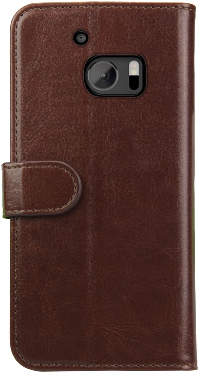 Rosso Element HTC 10 Hoesje Book Cover Bruin afbeelding 4