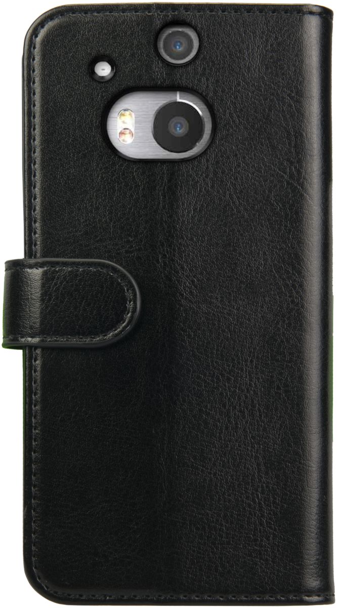 Rosso Element HTC One M8 Hoesje Book Cover Zwart afbeelding 2