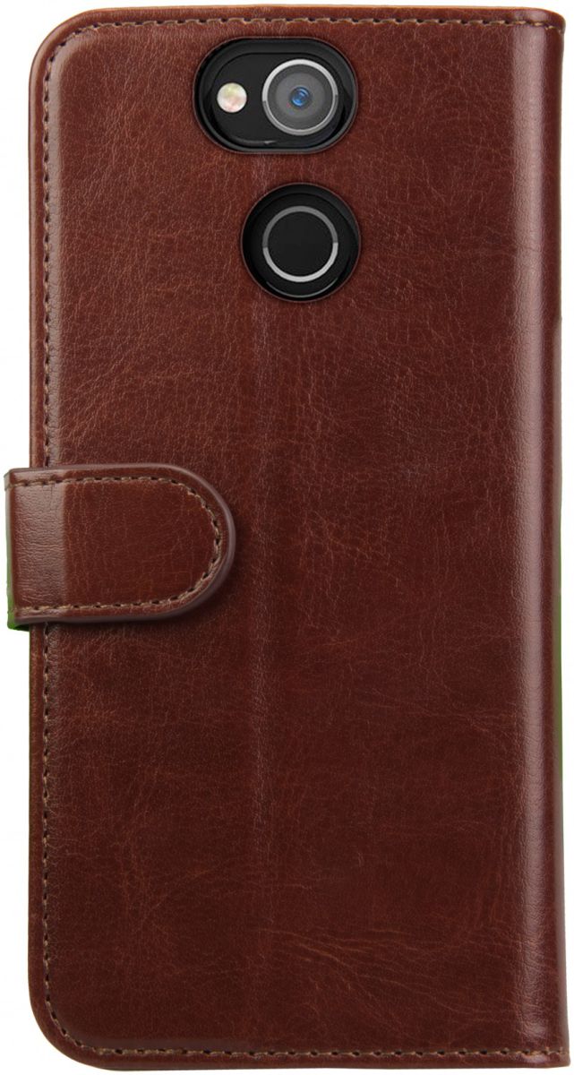 Rosso Element Sony Xperia XA2 Hoesje Book Cover Bruin afbeelding 4