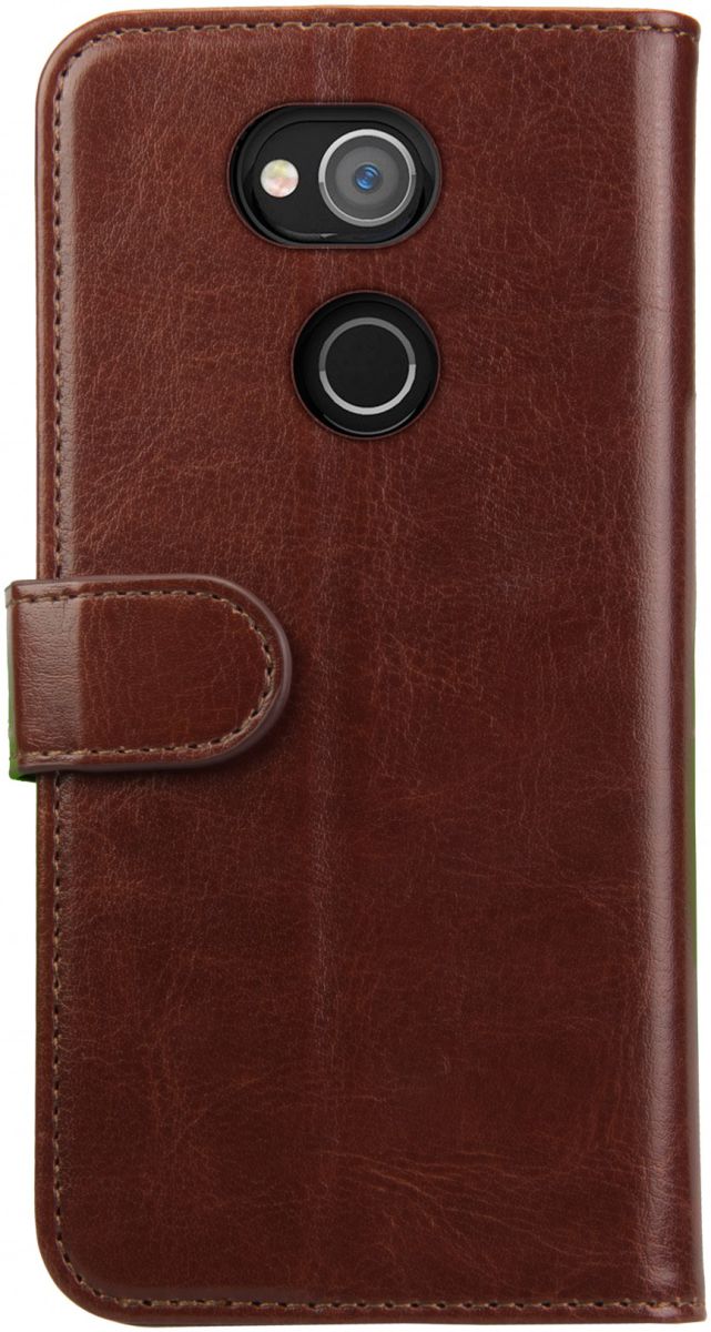 Rosso Element Sony Xperia XA2 Ultra Hoesje Book Cover Bruin afbeelding 4