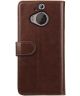 Rosso Element HTC One M9 Hoesje Book Cover Bruin