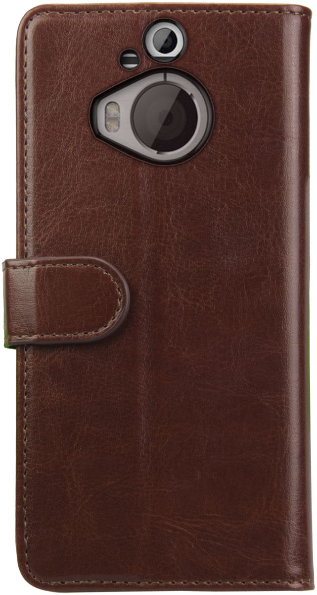 Rosso Element HTC One M9 Hoesje Book Cover Bruin afbeelding 4