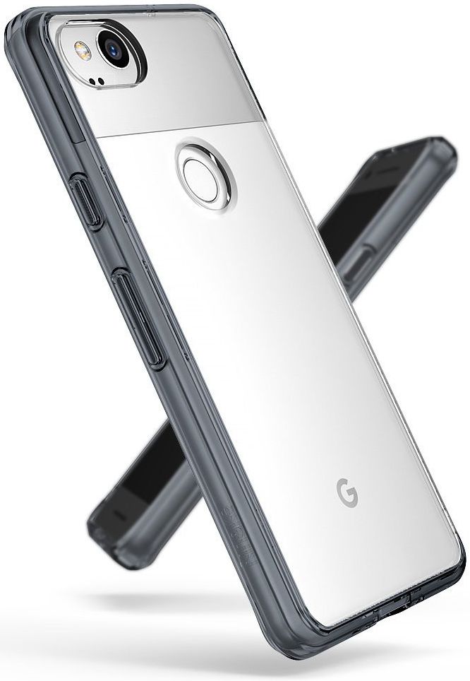 Ringke Fusion Google Pixel 2 Hoesje Doorzichtig Zwart afbeelding 6