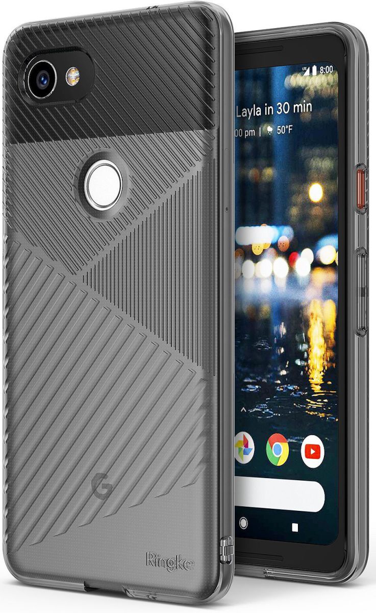 Ringke Bevel Google Pixel 2 XL Smoke Black afbeelding 1