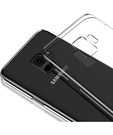 Samsung Galaxy S9 Sterk Transparant Hoesje Hoesjes