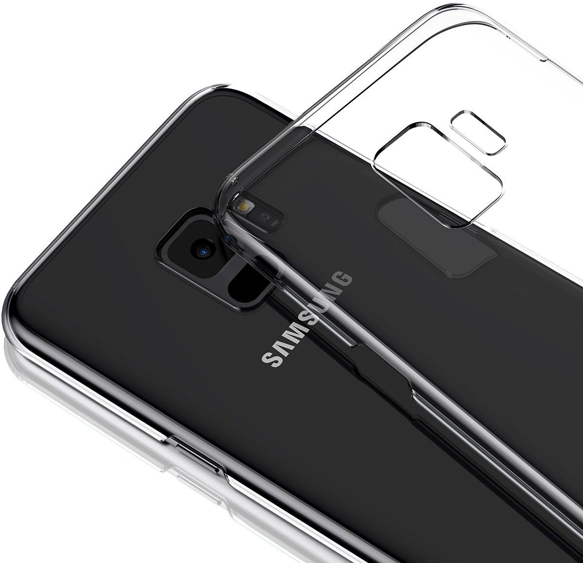 Samsung Galaxy S9 Sterk Transparant Hoesje afbeelding 1