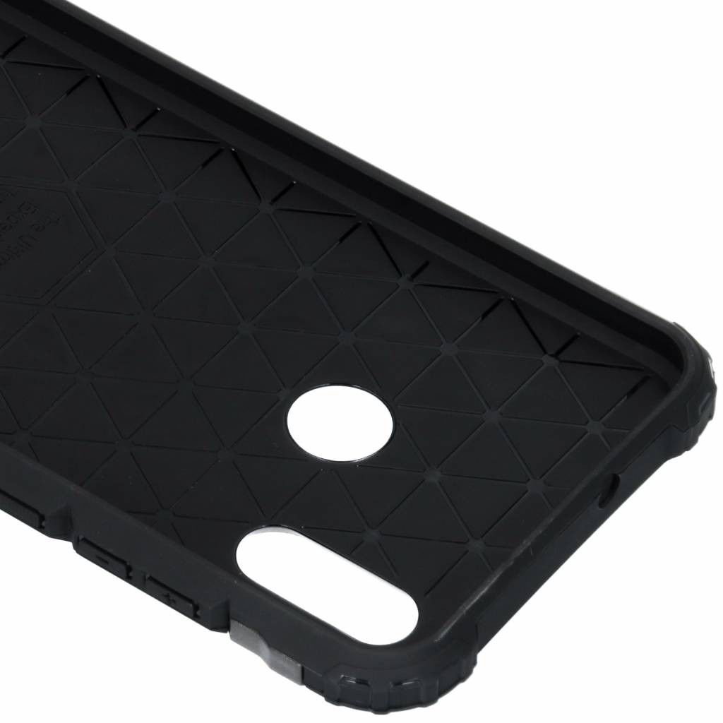 Huawei P Smart Hybride Hoesje Grijs afbeelding 4