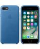 Apple iPhone 7 Leather Case Blauw Origineel