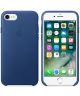 Originele Apple iPhone 8 / 7 Leather Case Sapphire Blue