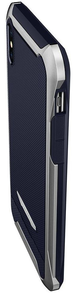 Spigen Reventon Hoesje Apple iPhone X Platinum Silver afbeelding 10