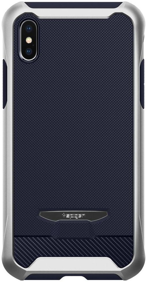 Spigen Reventon Hoesje Apple iPhone X Platinum Silver afbeelding 7