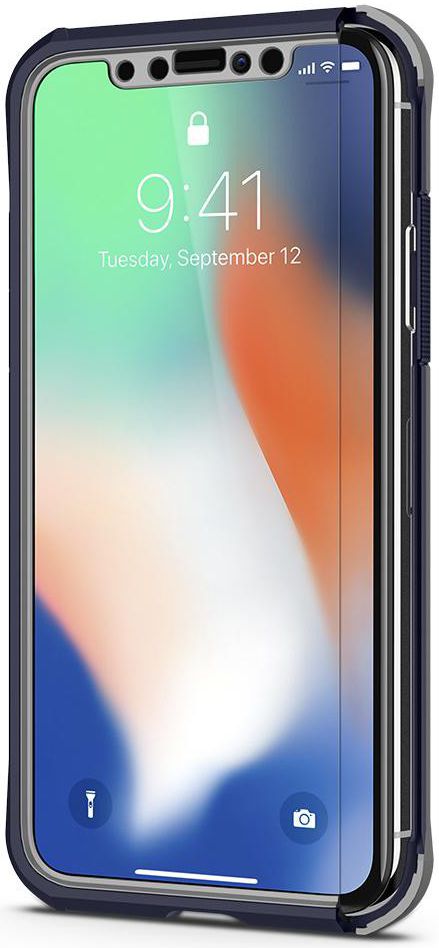 Spigen Reventon Hoesje Apple iPhone X Platinum Silver afbeelding 8