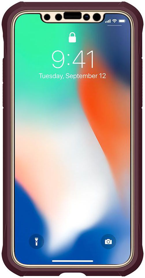 Spigen Reventon Hoesje Apple iPhone X Metallic Gold afbeelding 10