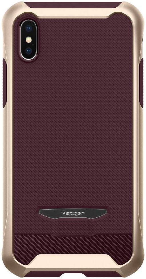 Spigen Reventon Hoesje Apple iPhone X Metallic Gold afbeelding 8