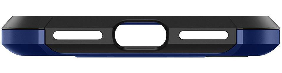 Spigen Reventon Hoesje Apple iPhone X Metallic Blue afbeelding 6