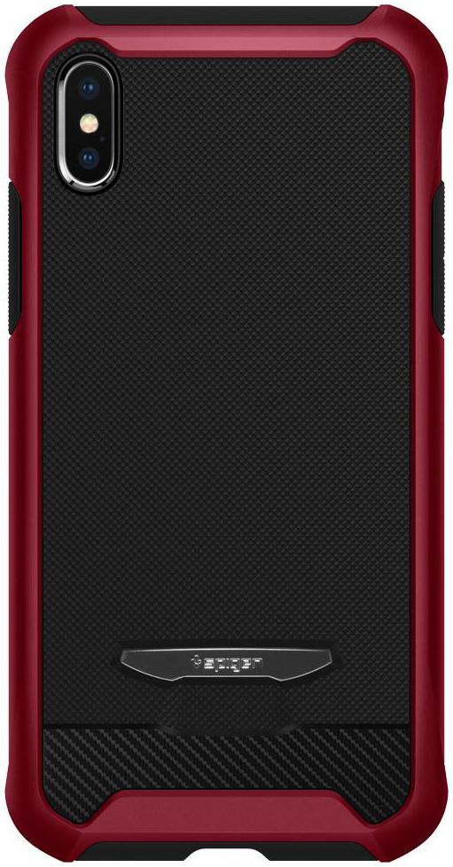 Spigen Reventon Hoesje Apple iPhone X Metallic Red afbeelding 7