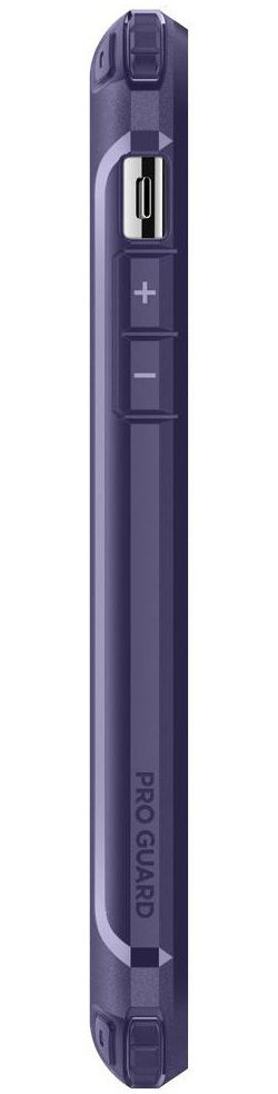 Spigen Pro Guard Hoesje Apple iPhone X Deep Purple afbeelding 4