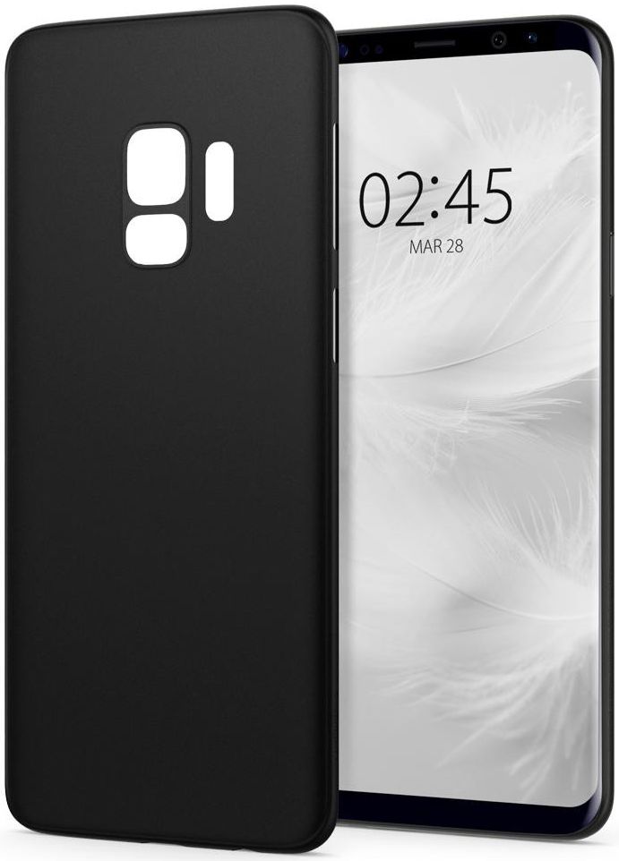 Spigen AirSkin Hoesje Samsung Galaxy S9 Zwart afbeelding 2