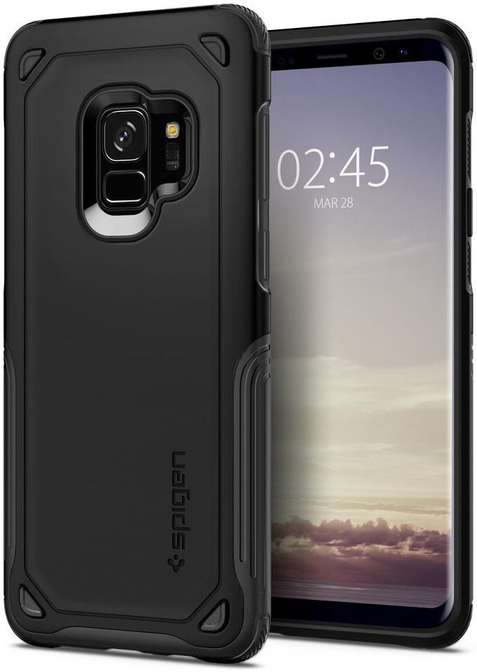 Spigen Hybrid Armor Hoesje Samsung Galaxy S9 Black afbeelding 1