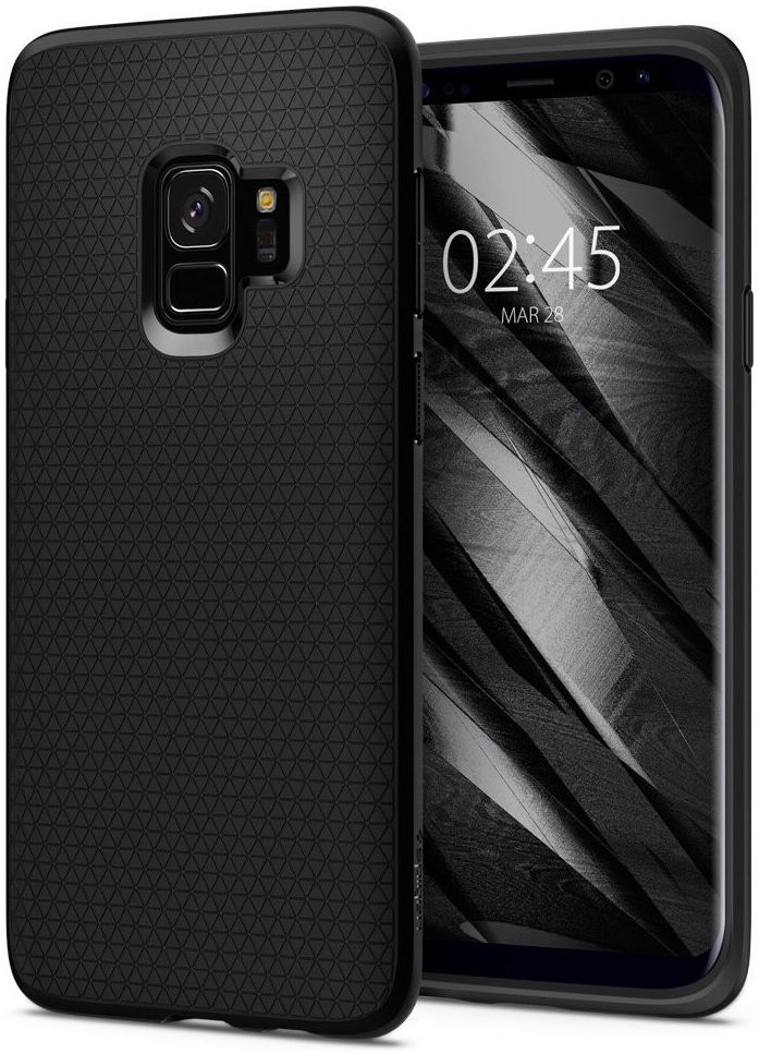 Spigen Liquid Air Hoesje Samsung Galaxy S9 Zwart afbeelding 1