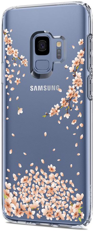 Spigen Liquid Crystal Samsung Galaxy S9 Hoesje Blossom Crystal Clear afbeelding 4