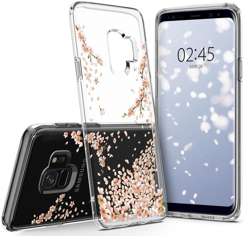 Spigen Liquid Crystal Samsung Galaxy S9 Hoesje Blossom Crystal Clear afbeelding 10