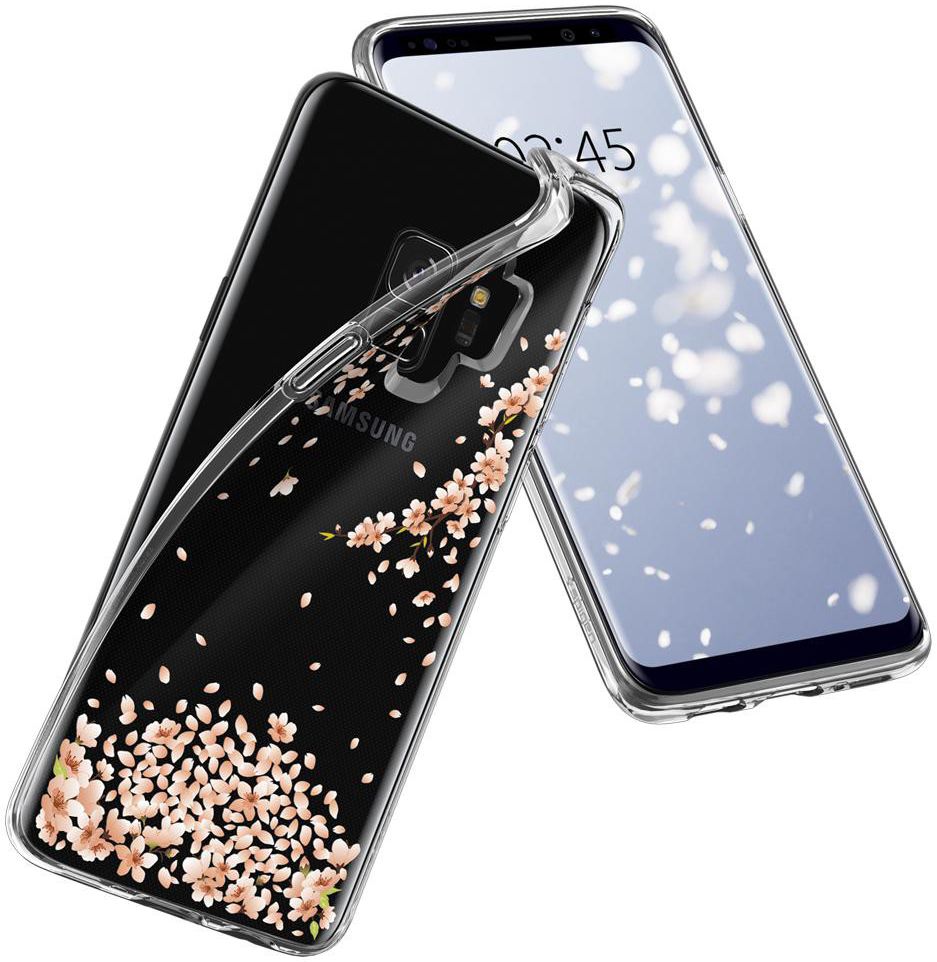 Spigen Liquid Crystal Samsung Galaxy S9 Hoesje Blossom Crystal Clear afbeelding 11