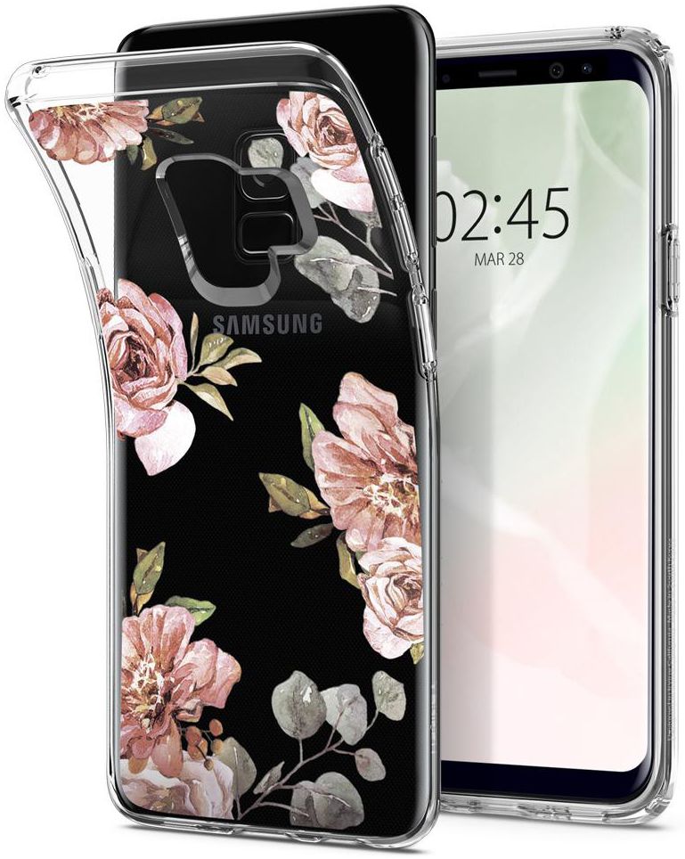 Spigen Liquid Crystal Blossom Hoesje Samsung Galaxy S9 Flower afbeelding 5