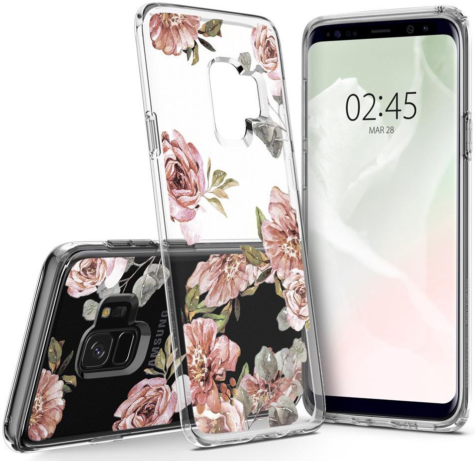 Spigen Liquid Crystal Blossom Hoesje Samsung Galaxy S9 Flower afbeelding 10