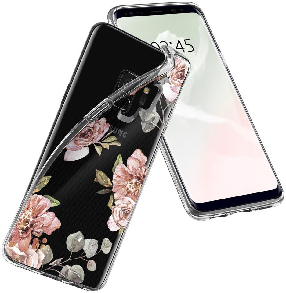 Spigen Liquid Crystal Blossom Hoesje Samsung Galaxy S9 Flower afbeelding 11