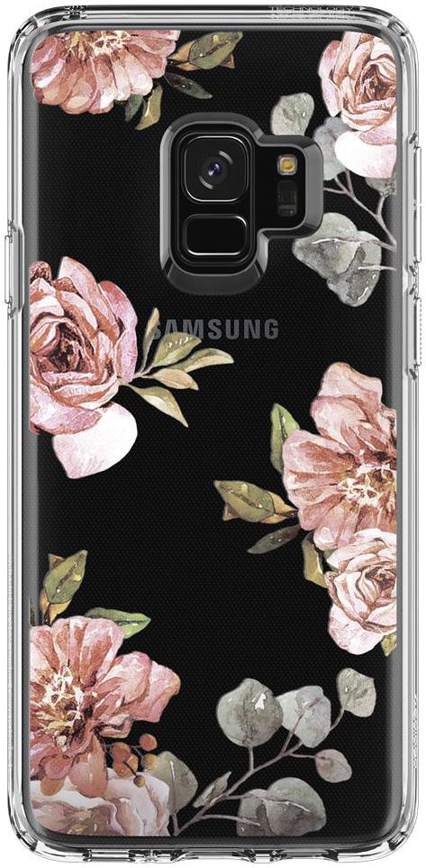 Spigen Liquid Crystal Blossom Hoesje Samsung Galaxy S9 Flower afbeelding 14