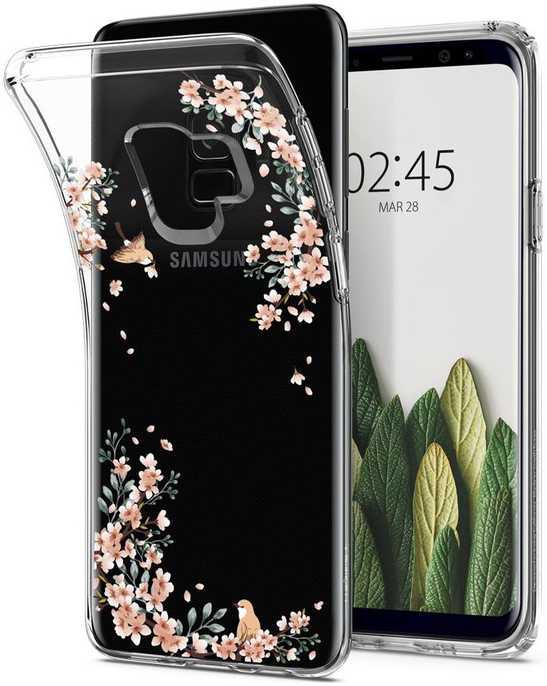 Spigen Liquid Crystal Blossom Hoesje Samsung Galaxy S9 Nature afbeelding 5