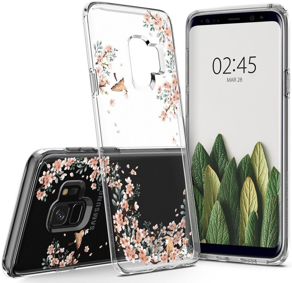 Spigen Liquid Crystal Blossom Hoesje Samsung Galaxy S9 Nature afbeelding 7